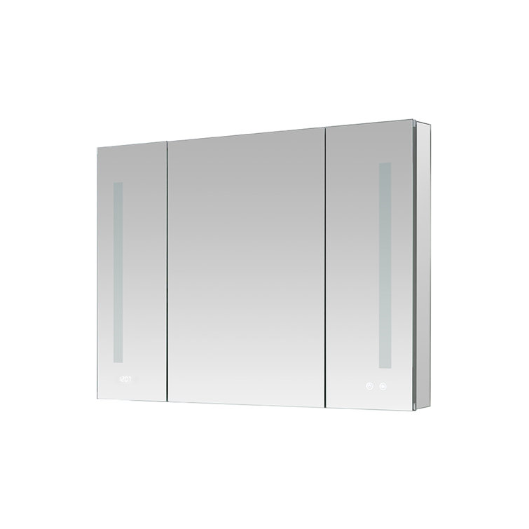 Signature Royale Aluminum LED Medicine Cabinet with Defogger and Makeup Mirror