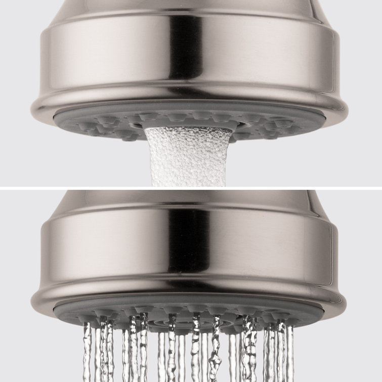 Steel Optik Stainless Steel Pull-Out Spray Kitchen Faucet