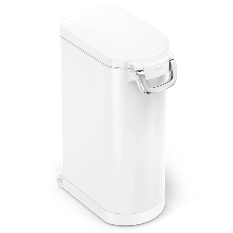 Stainless Steel Airtight Pet Food Storage Container with Magnetic Scoop