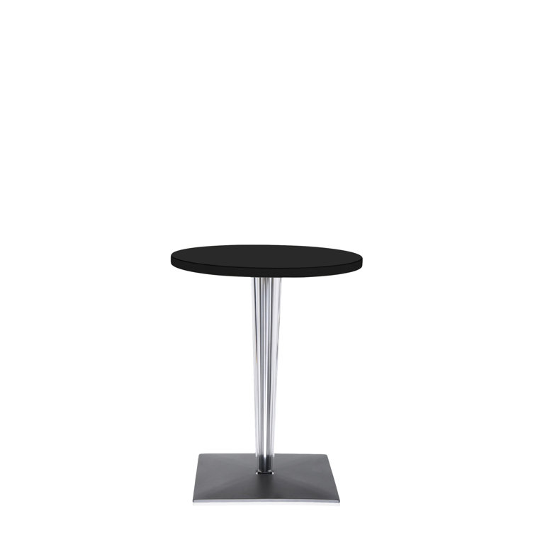 Philippe Starck Black Round Counter Height Melamine Table