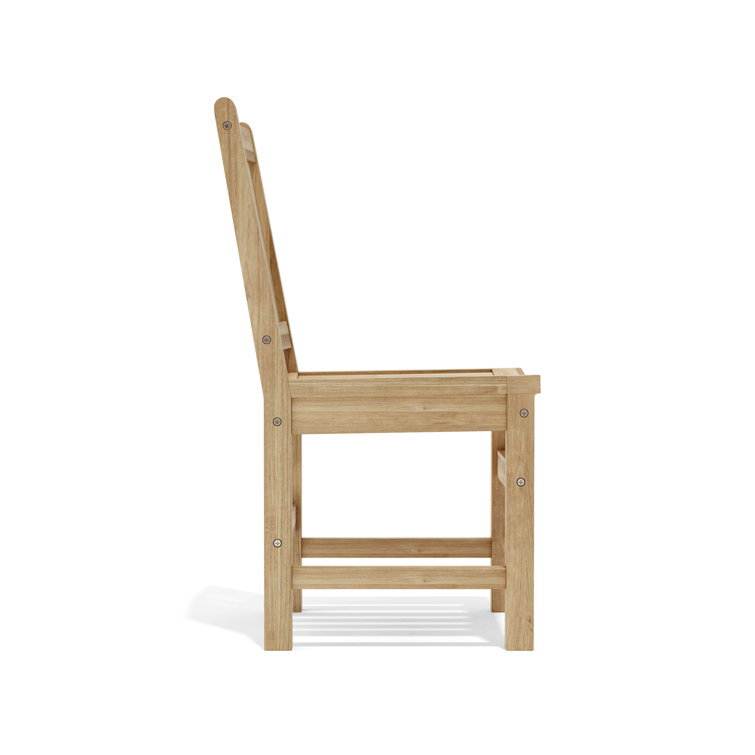 Sonoma Teak Armless Outdoor Dining Chair