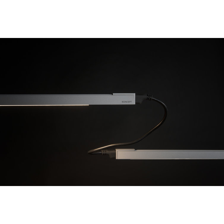 Silver LED Under Cabinet Light Bar with App Control