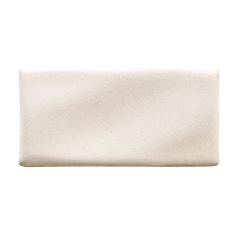 Antique White Glossy Ceramic 3x6 Subway Wall Tile