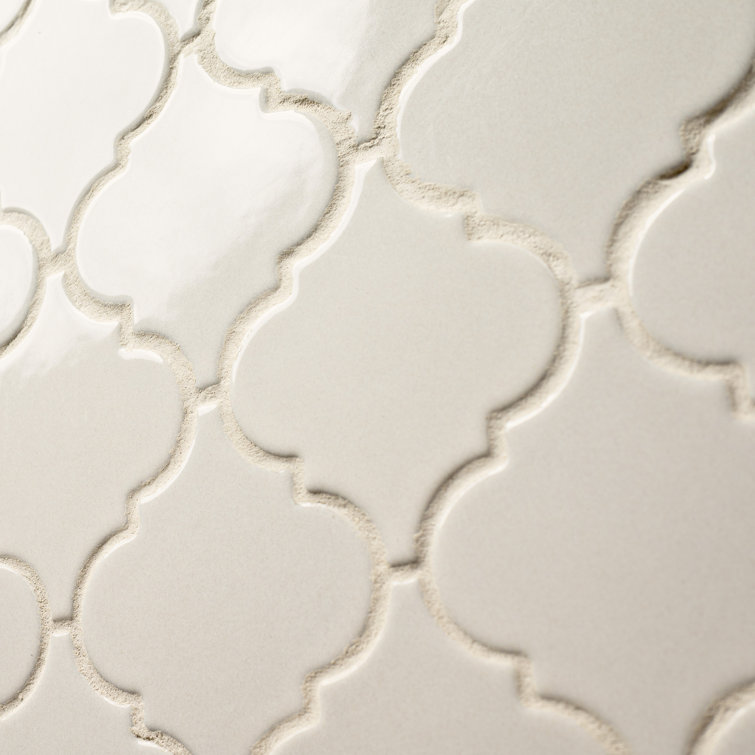 Antique White Ceramic Mosaic Tile Sheet for Walls