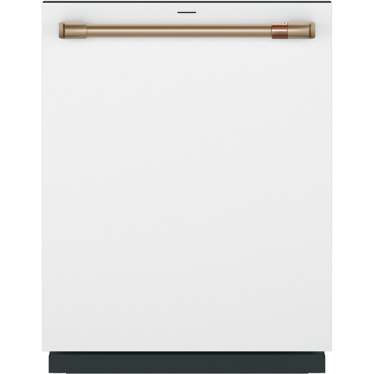 Matte White Smart Stainless Steel Built-In Dishwasher