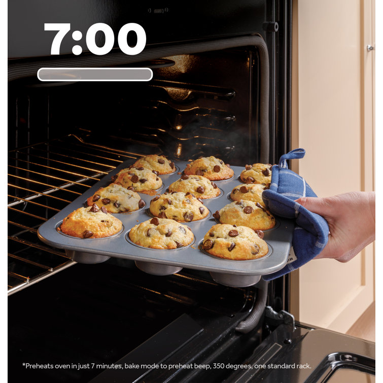 White 30" Free-Standing Electric Range with Self-Cleaning