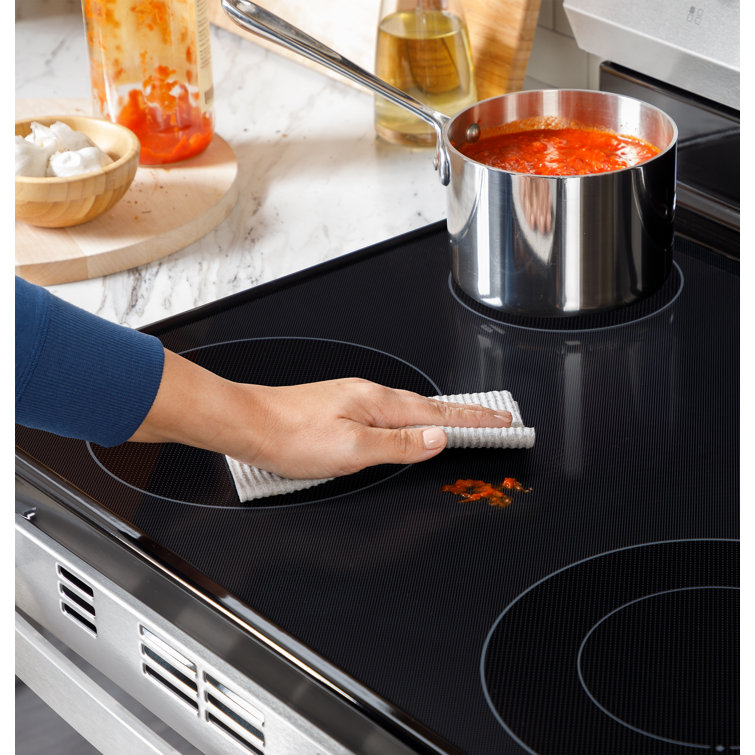 Stainless Steel 30" Free-Standing Electric Range with Self-Cleaning