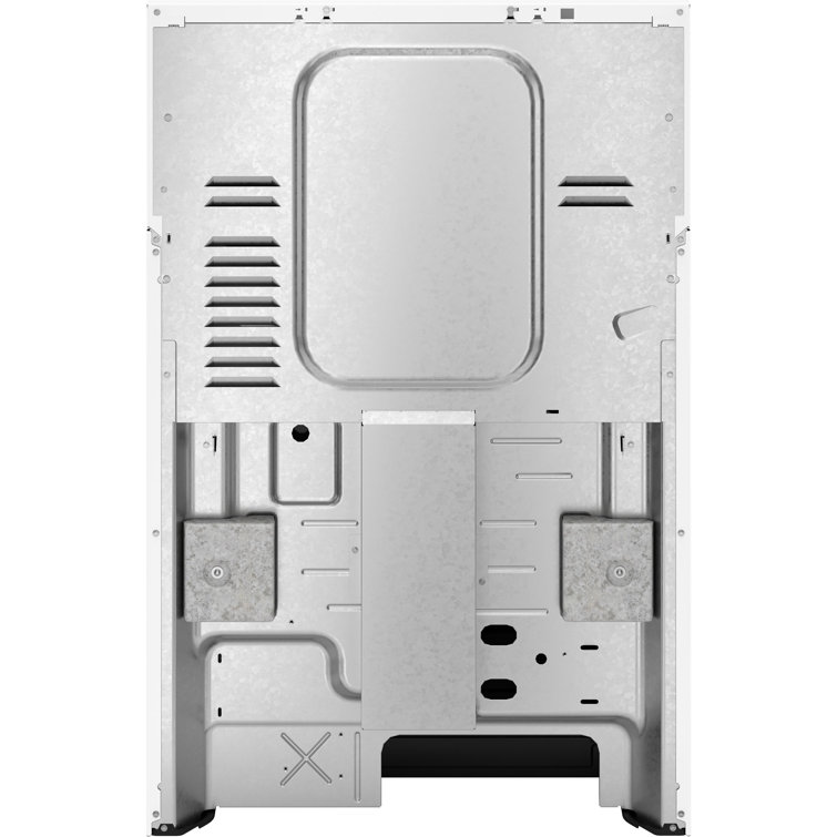 White 30" Free-Standing Electric Range with Self-Cleaning