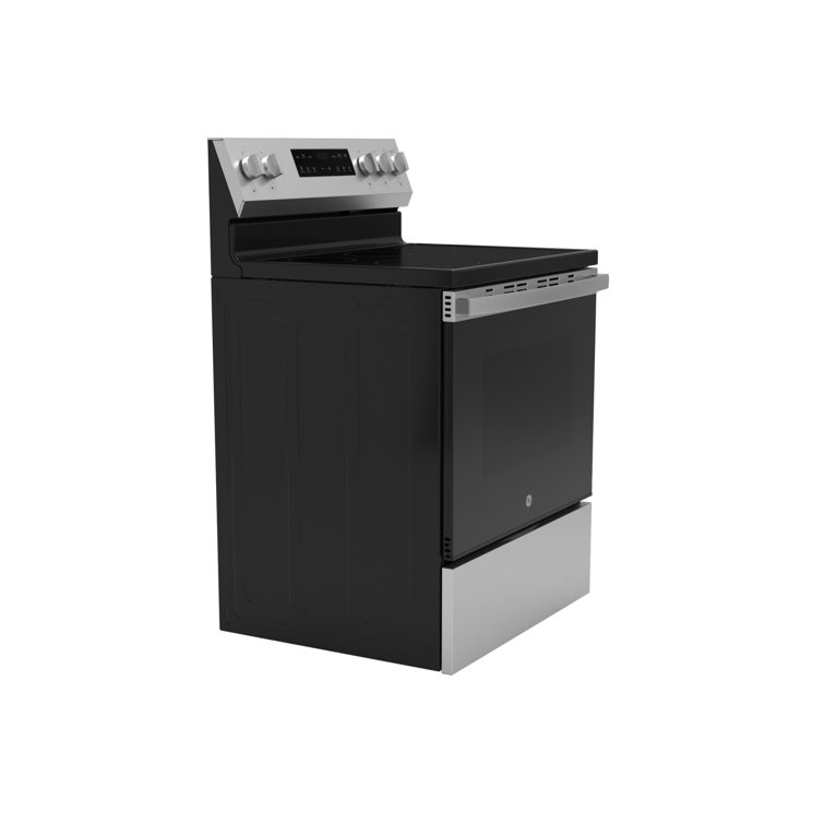 Stainless Steel 30" Free-Standing Electric Range with Self-Cleaning