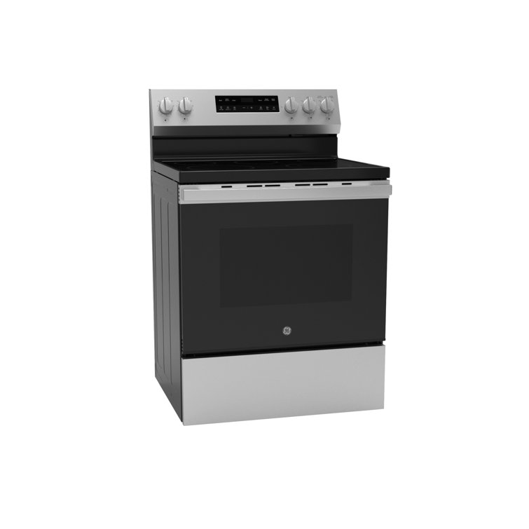 Stainless Steel 30" Free-Standing Electric Range with Self-Cleaning