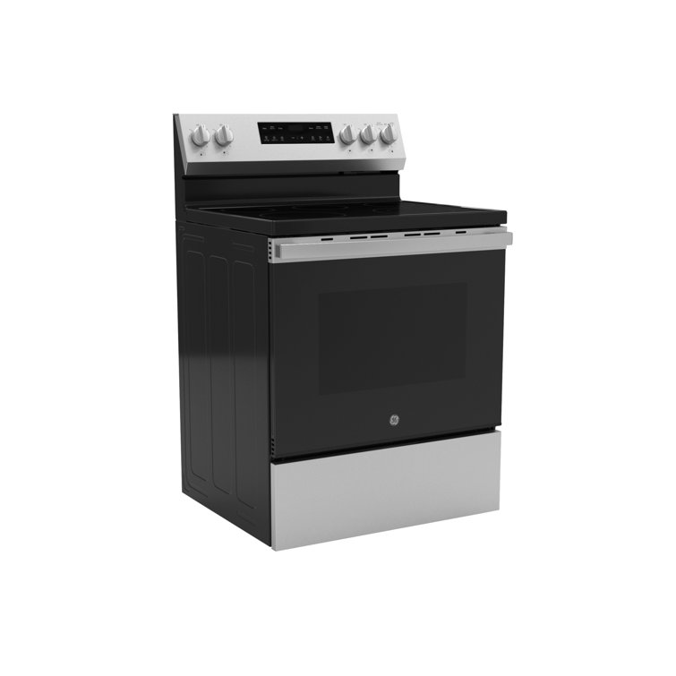 Stainless Steel 30" Free-Standing Electric Range with Self-Cleaning