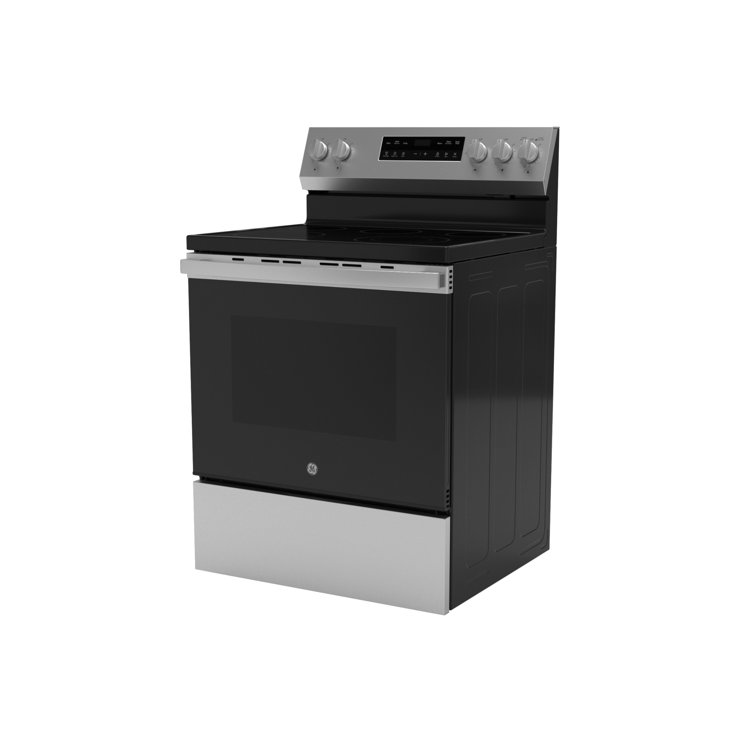Stainless Steel 30" Free-Standing Electric Range with Self-Cleaning