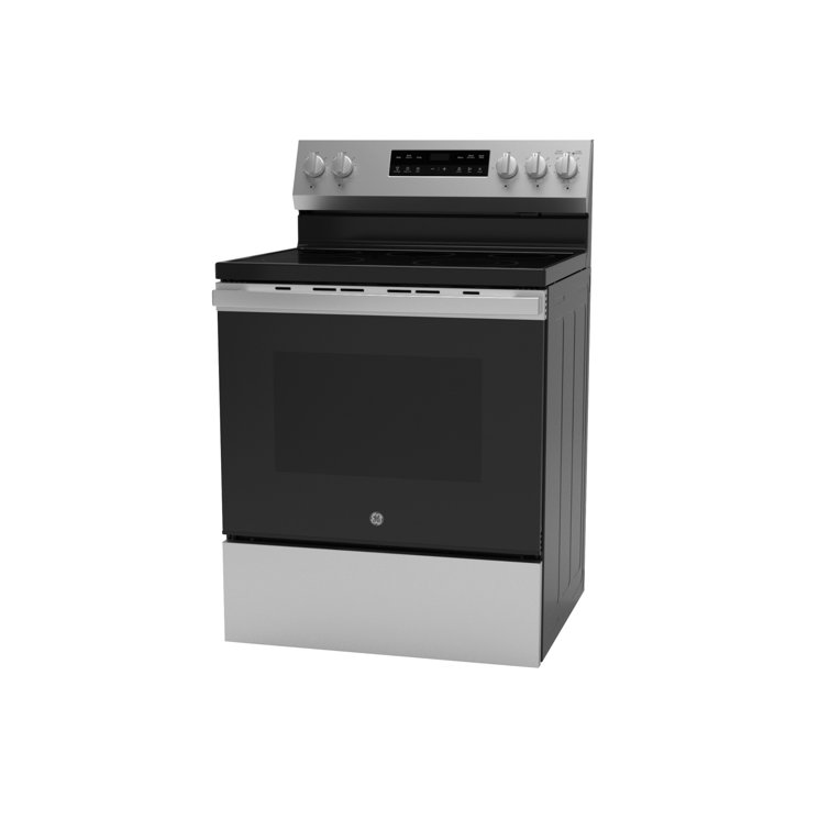 Stainless Steel 30" Free-Standing Electric Range with Self-Cleaning