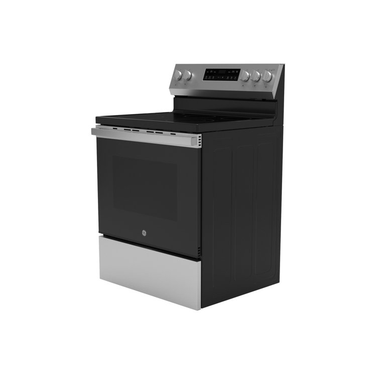 Stainless Steel 30" Free-Standing Electric Range with Self-Cleaning