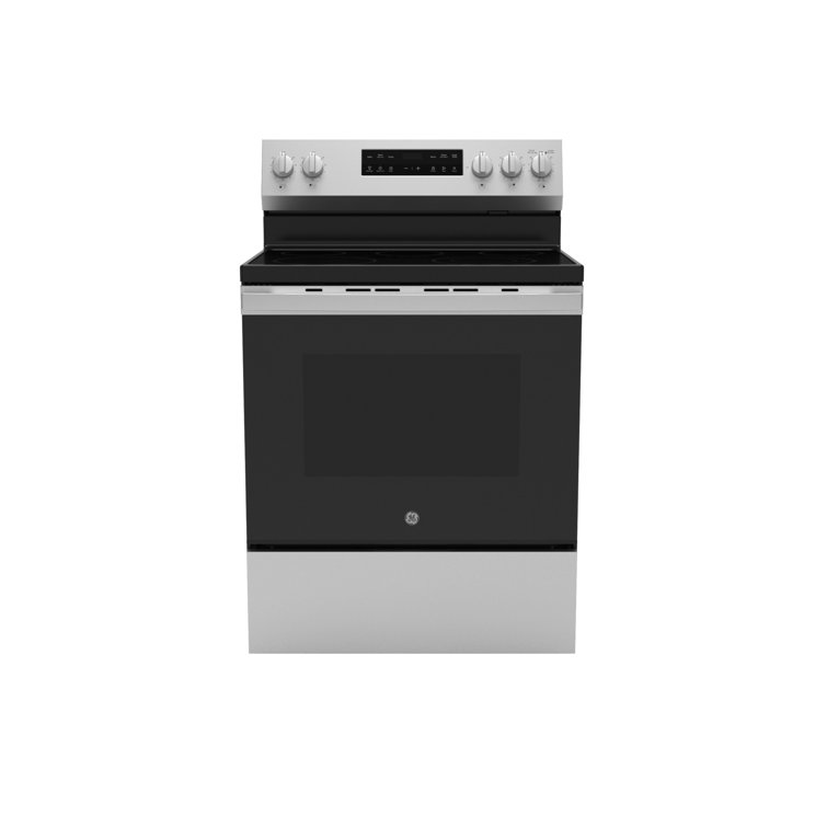 Stainless Steel 30" Free-Standing Electric Range with Self-Cleaning
