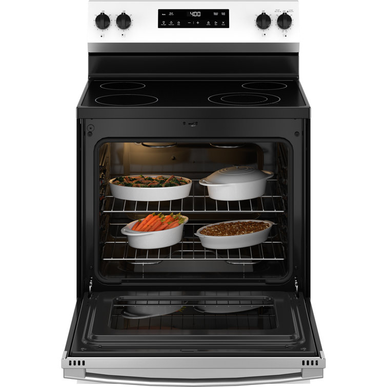GE 30" Stainless Steel Free-Standing Electric Range with Sabbath Mode