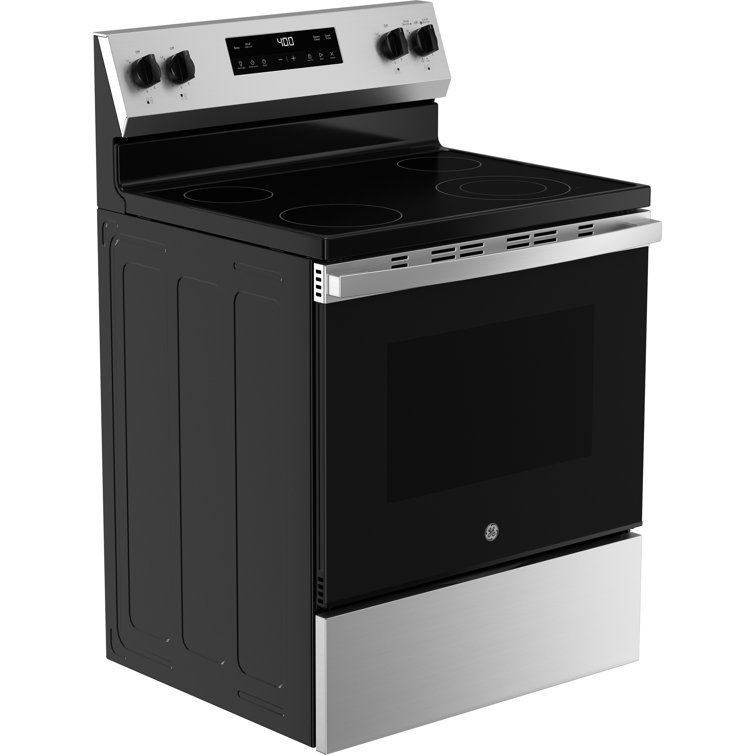 GE 30" Stainless Steel Free-Standing Electric Range with Sabbath Mode