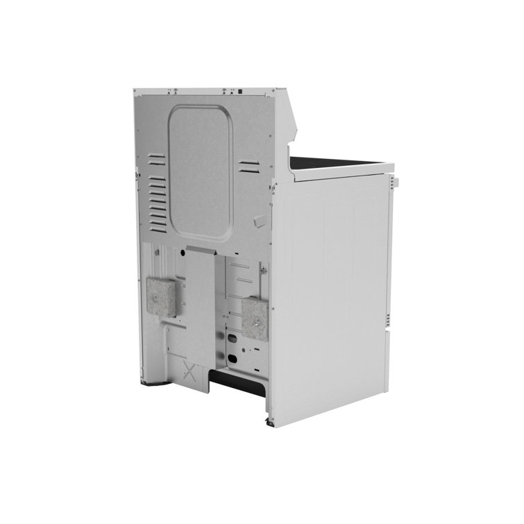 White 30" Free-Standing Self-Cleaning Electric Range