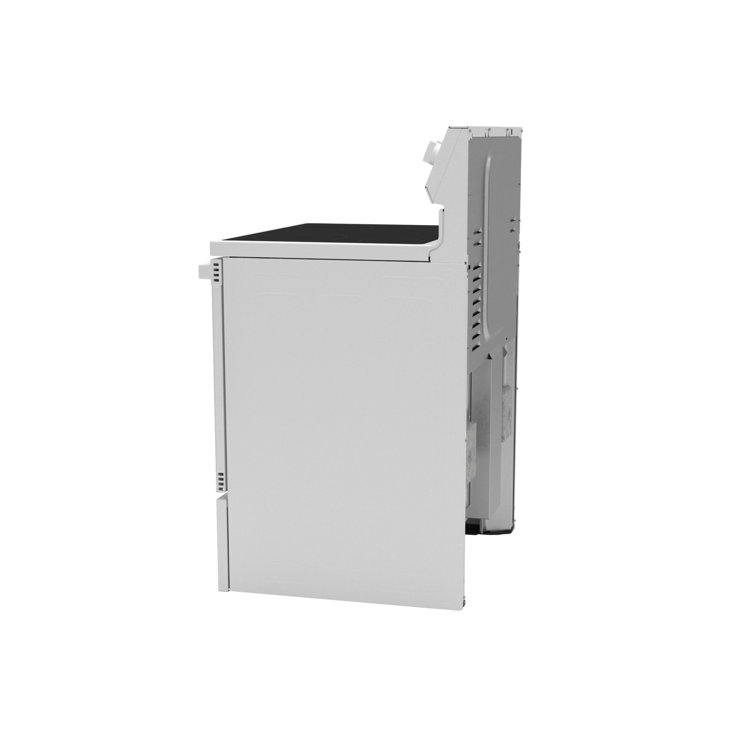 White 30" Free-Standing Self-Cleaning Electric Range