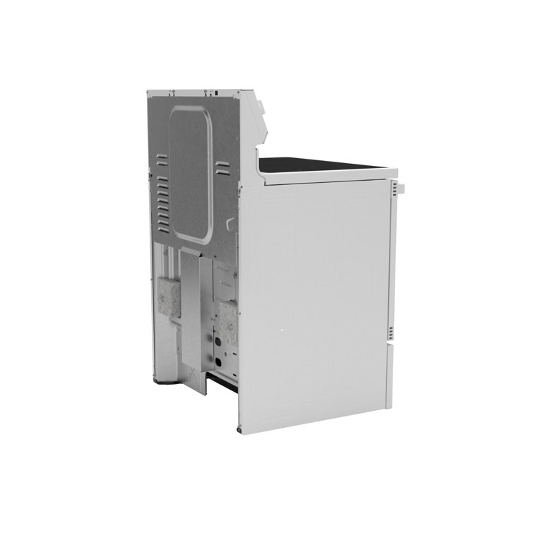 White 30" Free-Standing Self-Cleaning Electric Range
