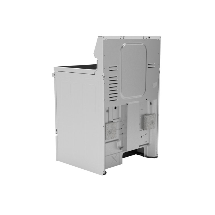 White 30" Free-Standing Self-Cleaning Electric Range