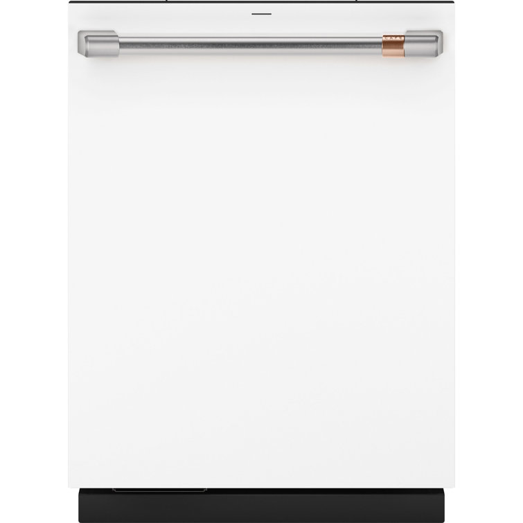 Matte White Smart Stainless Steel Built-In Dishwasher