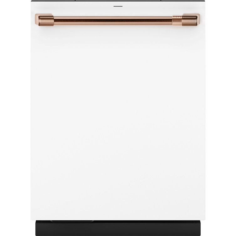 Matte White Smart Stainless Steel Built-In Dishwasher