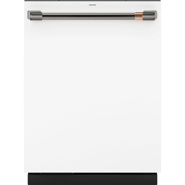 Matte White Smart Stainless Steel Built-In Dishwasher