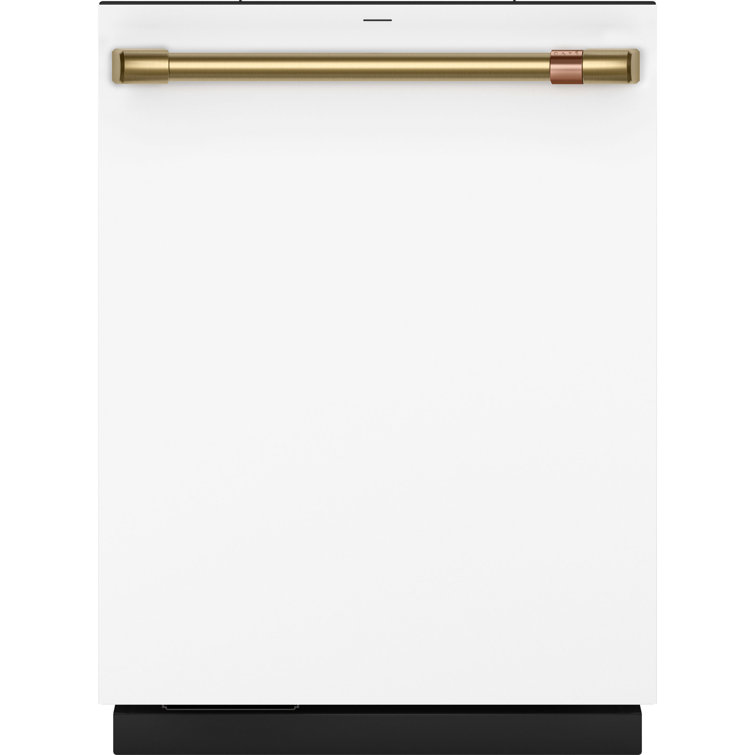 Matte White Smart Stainless Steel Built-In Dishwasher