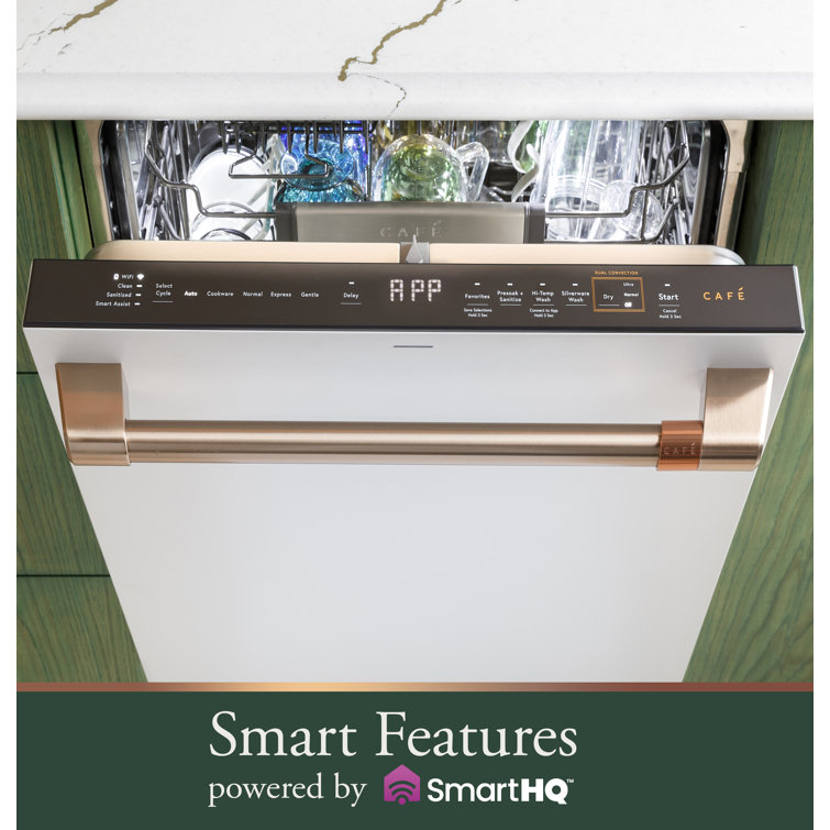 24-Inch Fingerprint Resistant Stainless Steel Smart Dishwasher