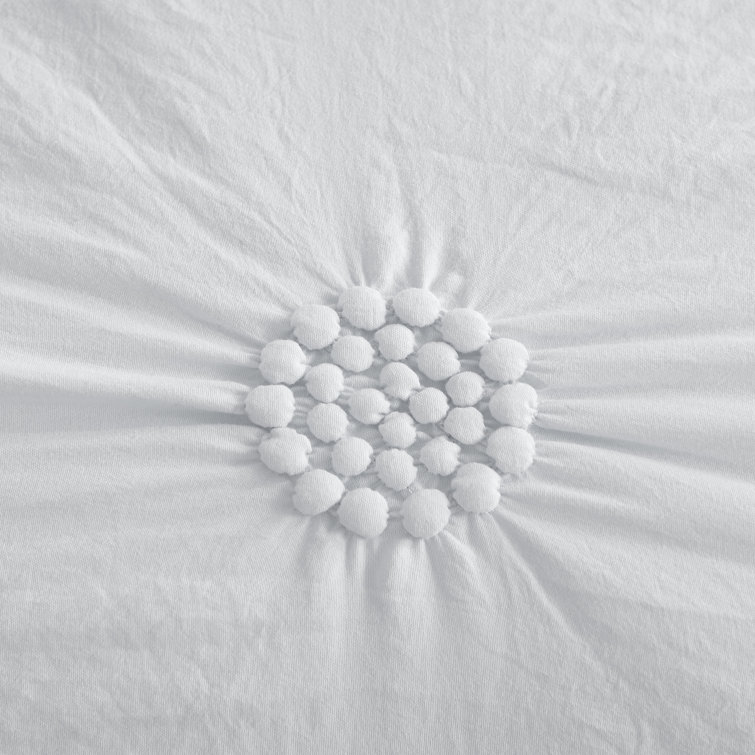 White Twin Down Alternative Microfiber Comforter Set