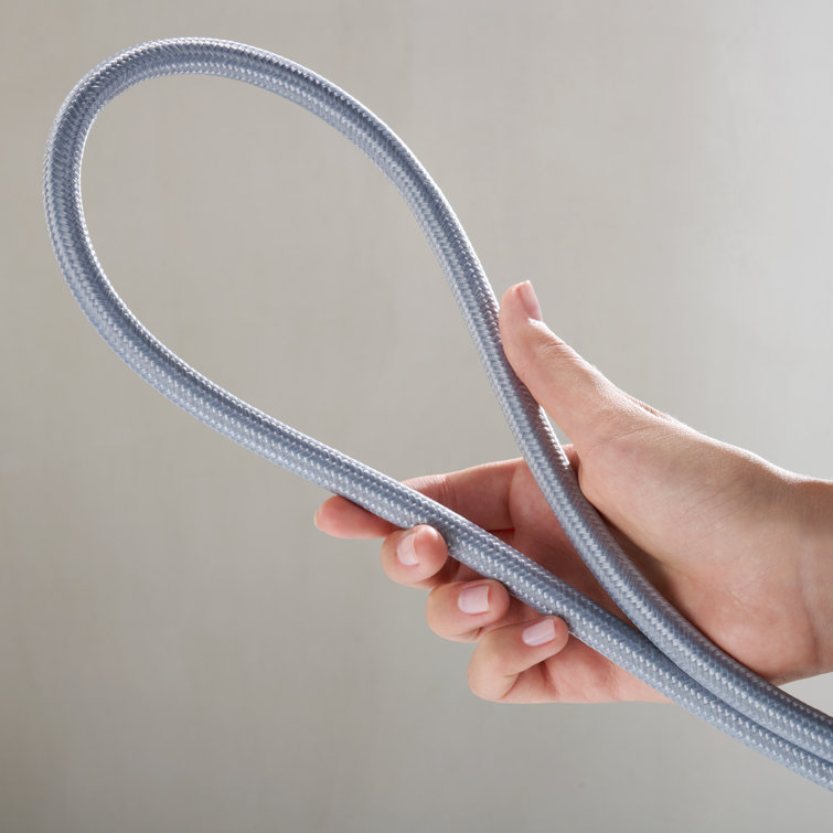 Chrome 63-Inch Textile Handshower Hose