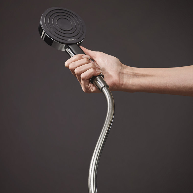 Chrome 63-Inch Textile Handshower Hose