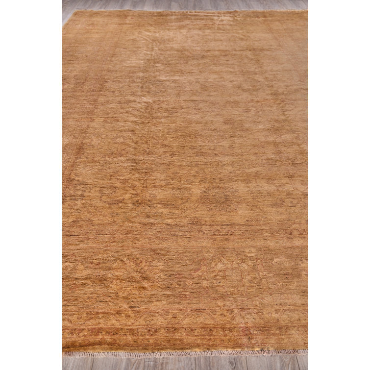 Hand-Knotted Ziegler 11'9" x 17' Wool Area Rug