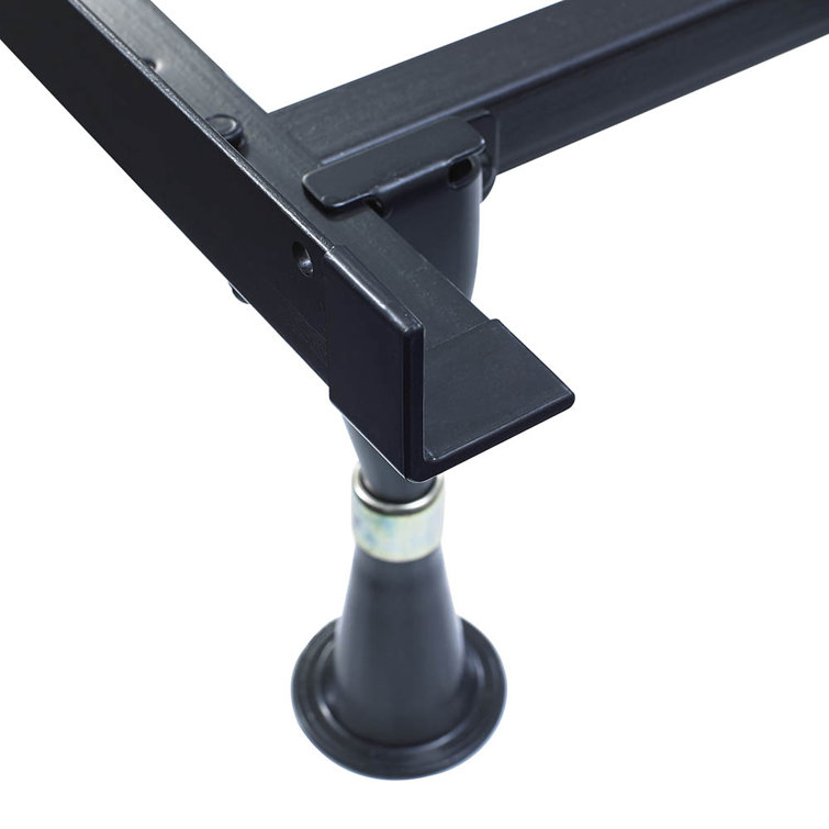 King Size Metal Lev-R-Lock Adjustable Bed Frame with Headboard