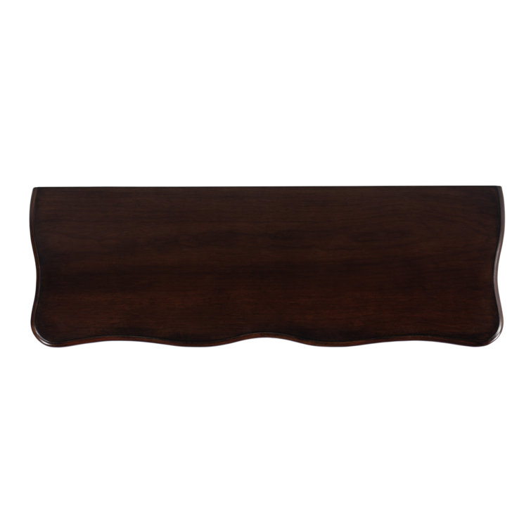Cherry Poplar Hardwood Accent Cabinet with Antique Brass Hardware