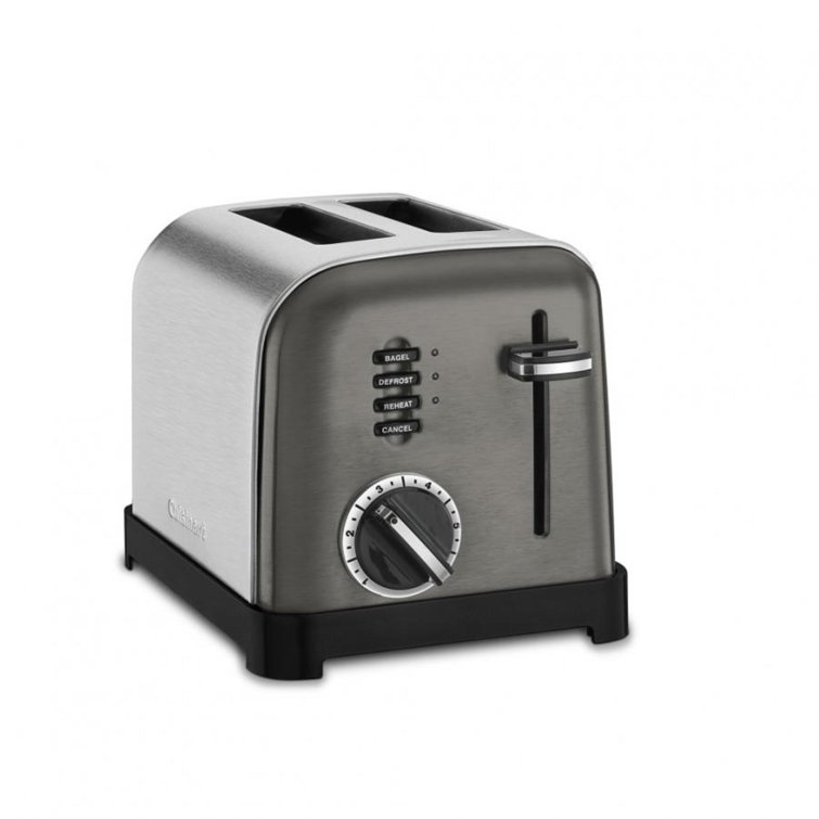 Cuisinart Silver Polished Chrome 2-Slice Stainless Steel Toaster
