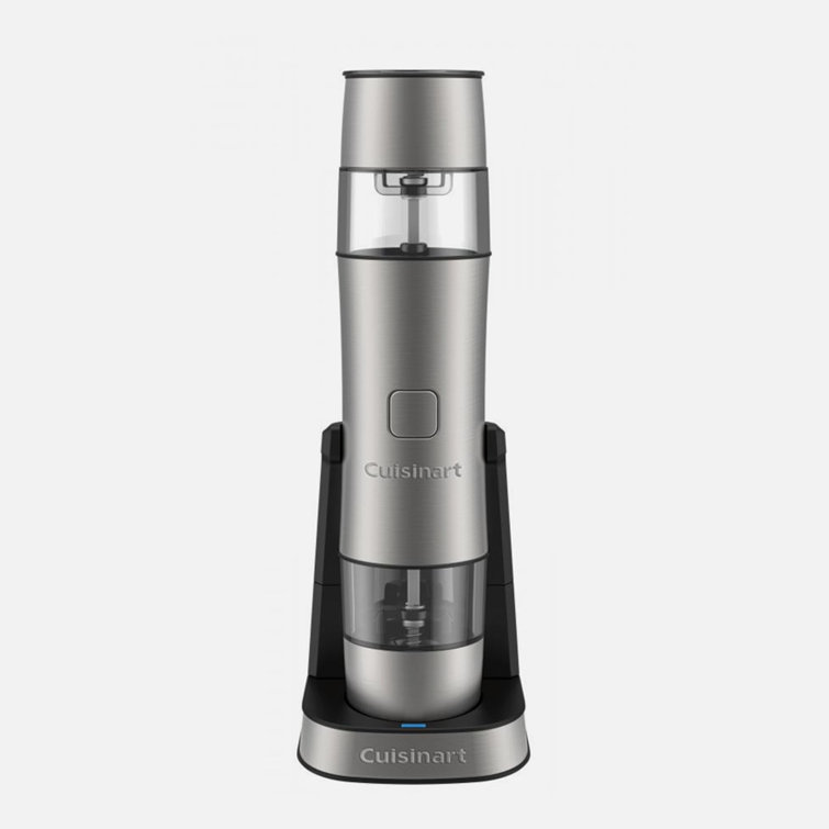Stainless Steel Rechargeable Salt, Pepper, and Spice Mill