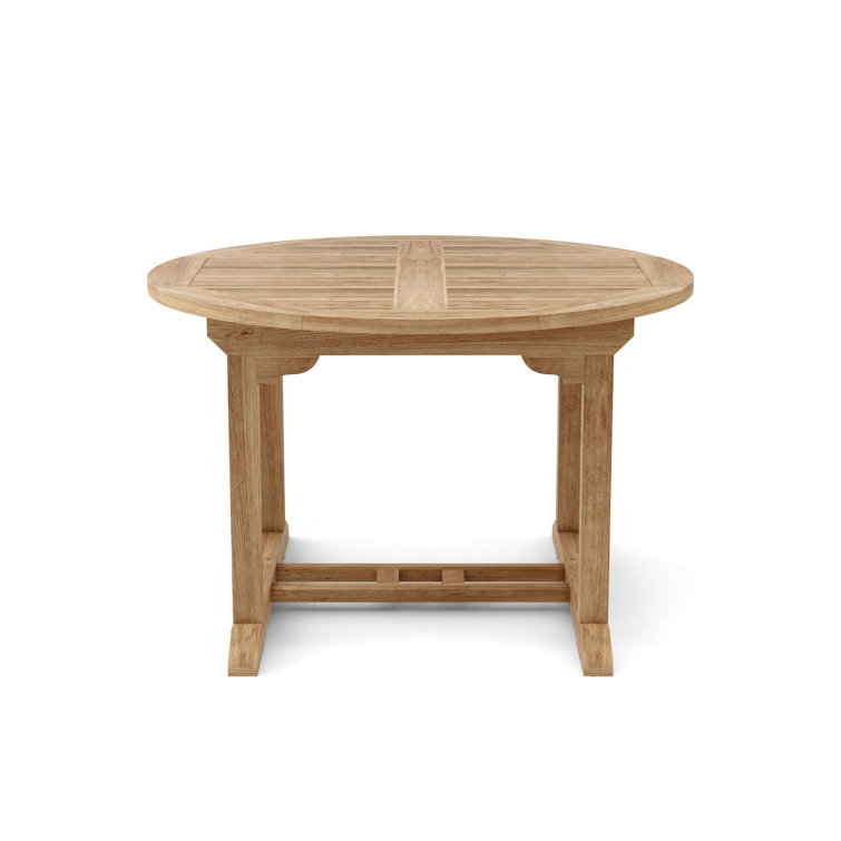 Bahama 53" Oval Teak Outdoor Dining Table