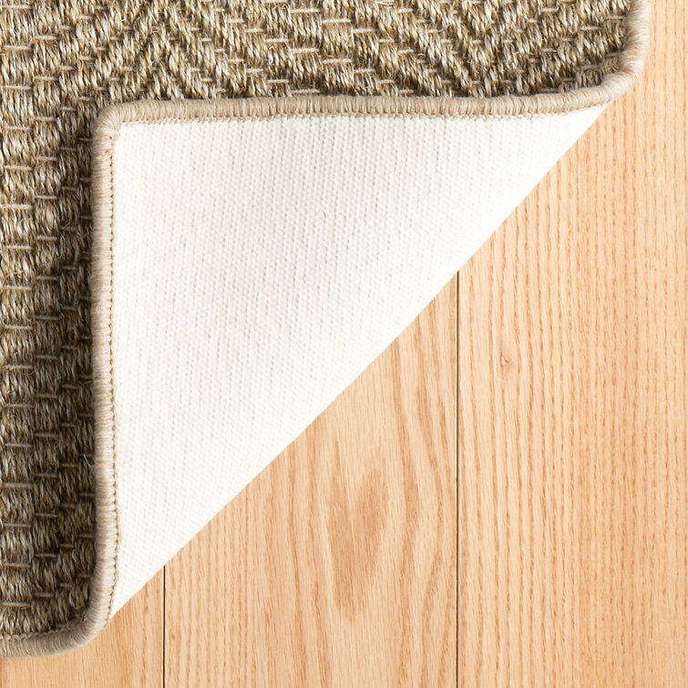 Handmade Rustic Textured Sisal Blend Rug 3ft x 5ft