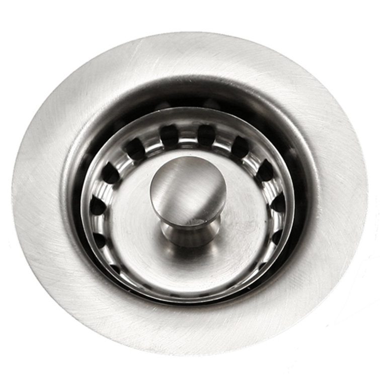 Stainless Steel 2-Inch Basket Strainer with Plastic Housing