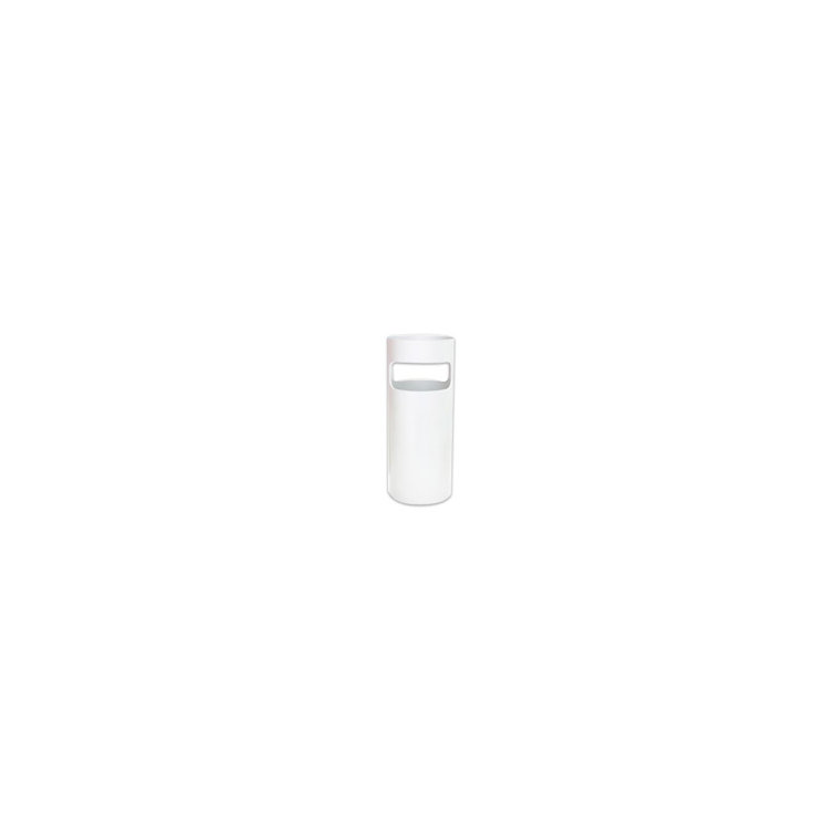 Matte White ABS Plastic Modern Umbrella Stand