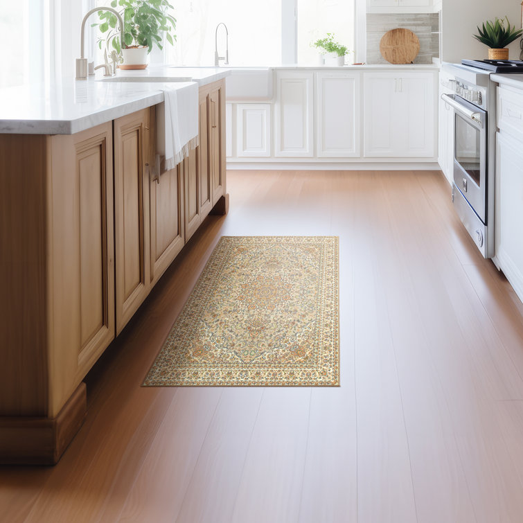 Kenya Beige 5' x 7' Flat Woven Synthetic Rug