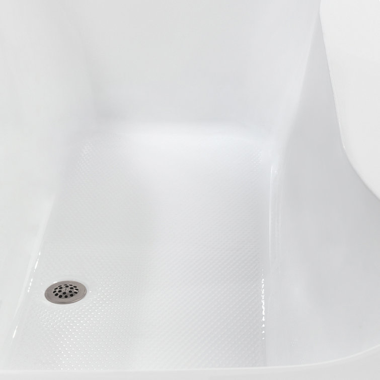 72'' x 36'' Glossy White Acrylic Soaking Drop-In Bathtub