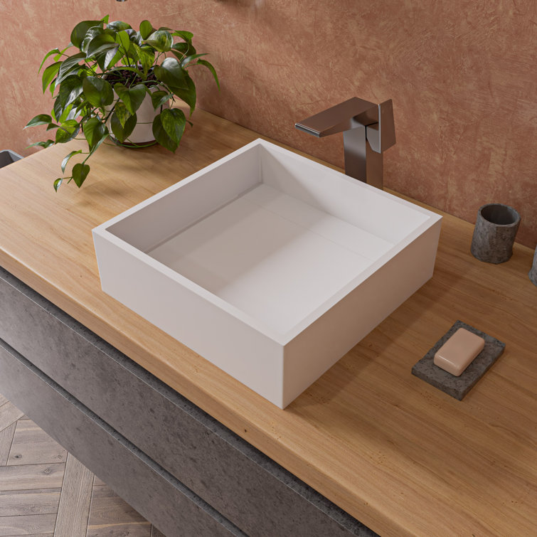 Gray Matte Solid Concrete 4-Piece Bathroom Accessory Set
