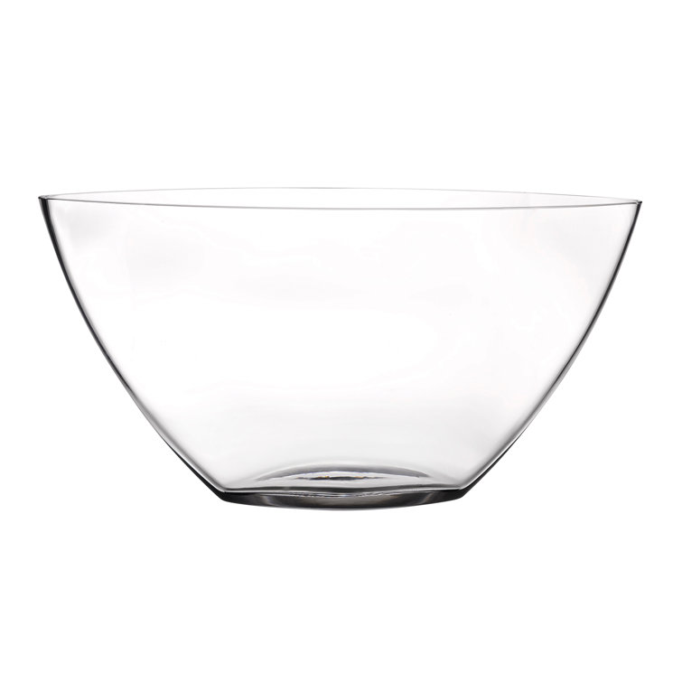Clear Glass Large Ice Bath Champagne Cooler