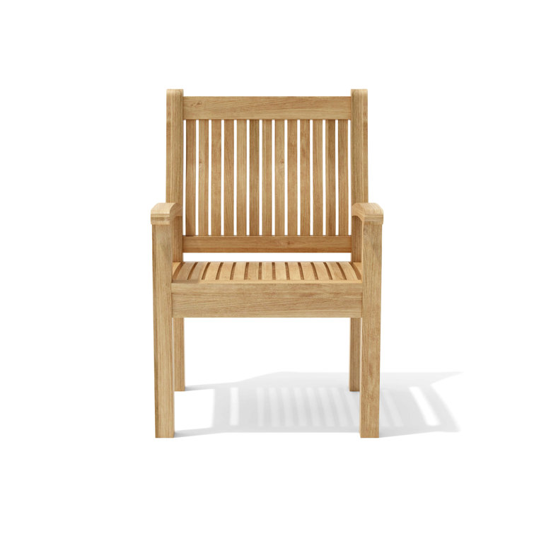 Natural Teak 8-Person Oval Outdoor Dining Set