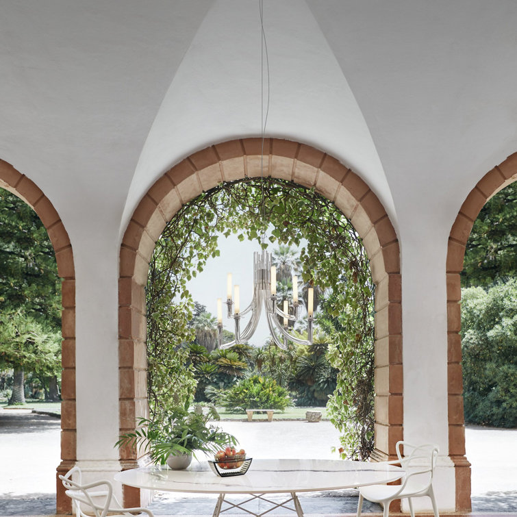 Philippe Starck Matte Bronze Polycarbonate Chandelier