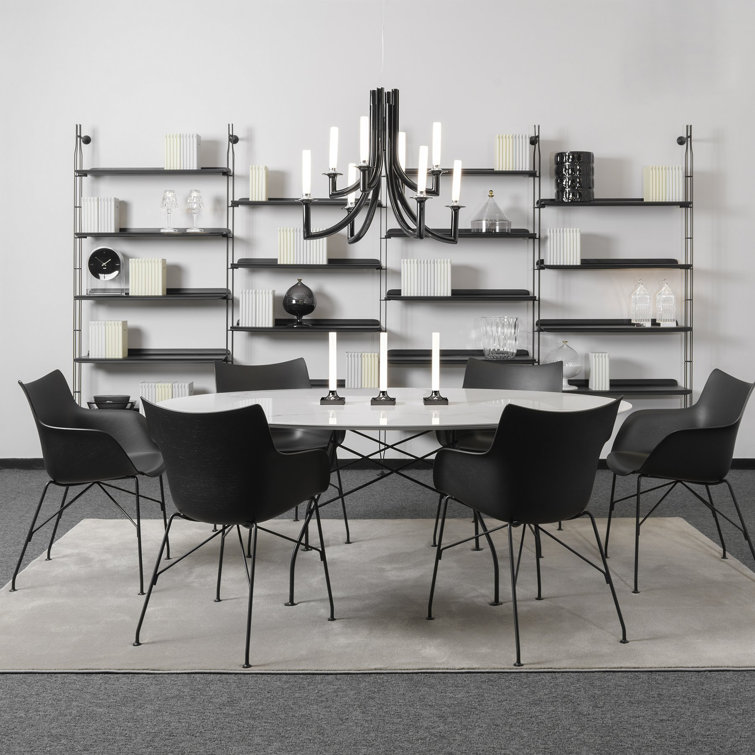 Philippe Starck Matte Bronze Polycarbonate Chandelier
