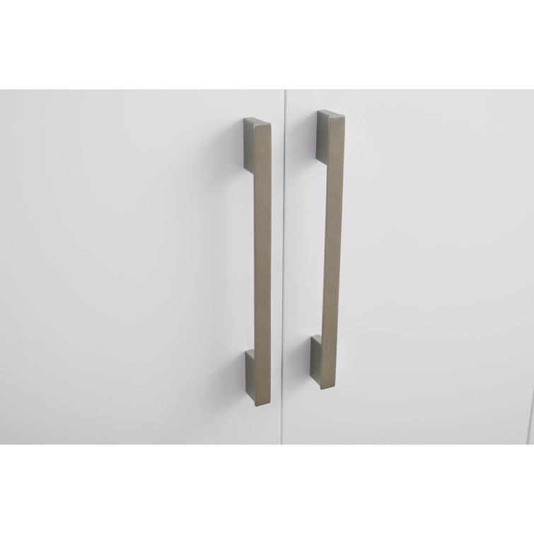 42'' White MDF Freestanding Single Bathroom Vanity with Engineered Marble Top